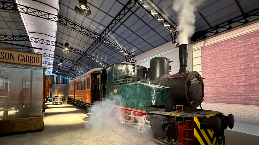 Finalizamos la ejecución del Museo del Ferrocarril de Mallorca