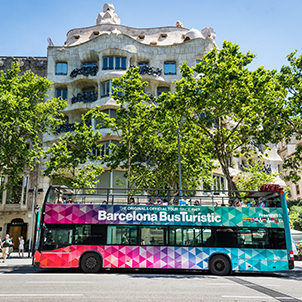 Audio guides for the Barcelona Tourist Bus routes