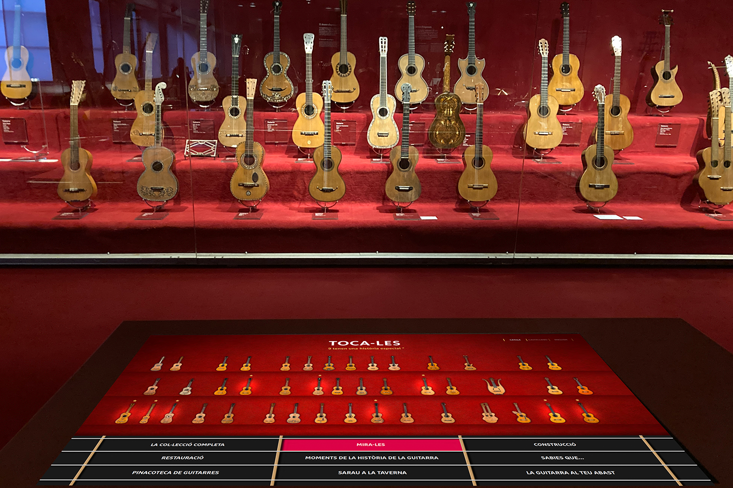 Taula interactiva «Guitarres» 1